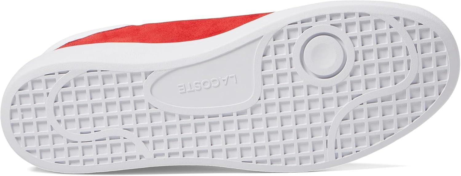 image:imageLacoste Mens Baseshot Translucent Sole SneakersRedWht
