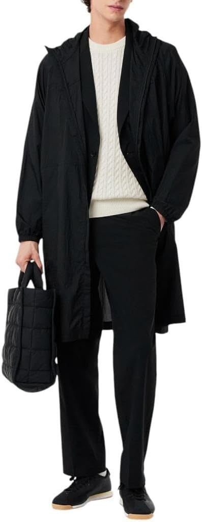 image:imageLacoste Mens Cable Knit Cotton SweaterFlourGreen