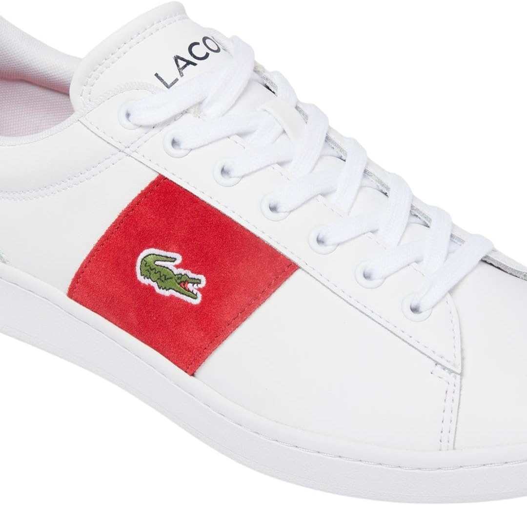 image:imageLacoste Mens Carnaby Set Cgr SneakerWhite Red
