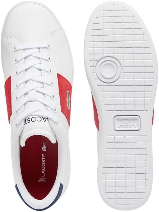 image:imageLacoste Mens Carnaby Set Cgr SneakerWhite Red