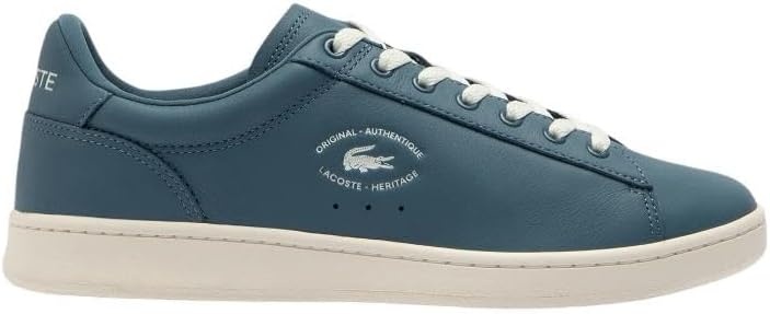 image:imageLacoste Mens Carnaby Set Leather SneakersBlue Off White