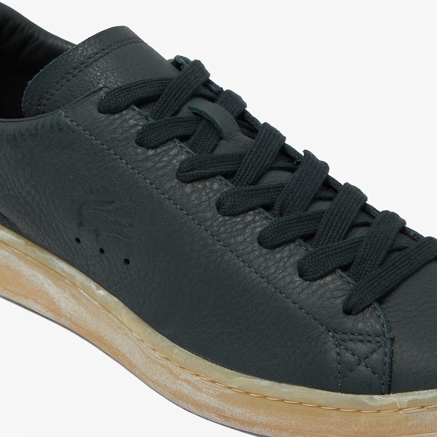 image:imageLacoste Mens Carnaby Set Leather SneakersDk GrnGum