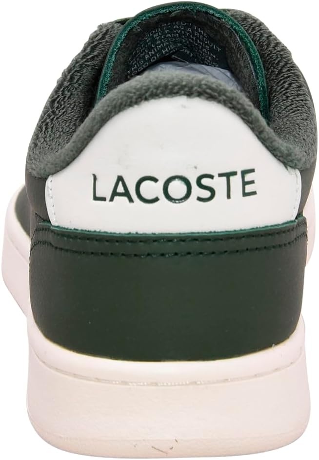 image:imageLacoste Mens Carnaby Set Leather SneakersDk GrnOff Wht