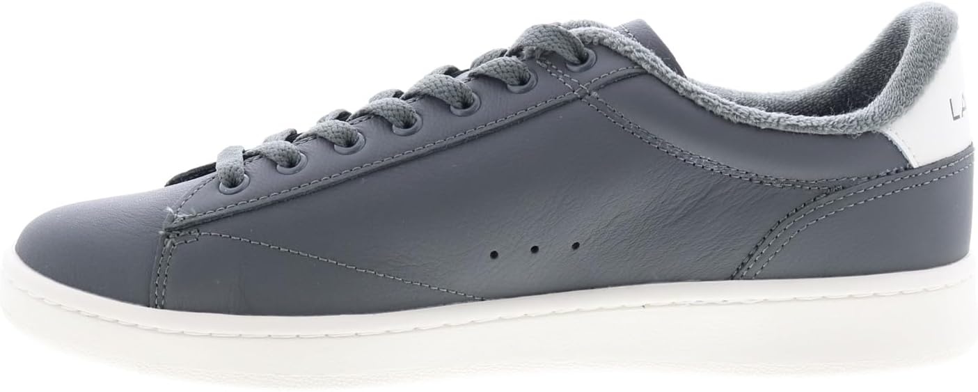 image:imageLacoste Mens Carnaby Set Leather SneakersDk GryOff Wht