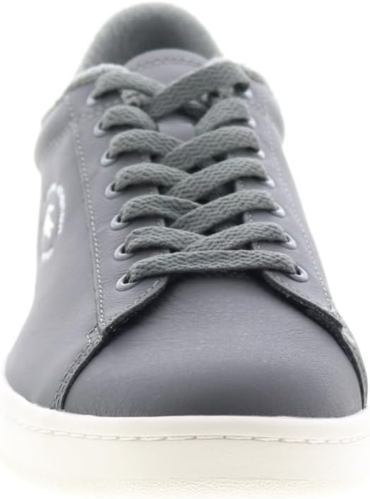 image:imageLacoste Mens Carnaby Set Leather SneakersDk GryOff Wht