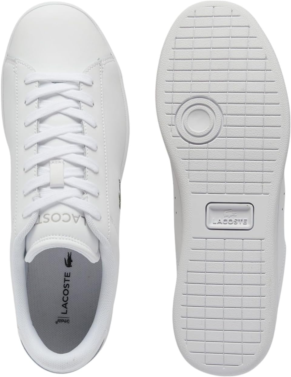 image:imageLacoste Mens Carnaby Set Leather SneakersWhtWht