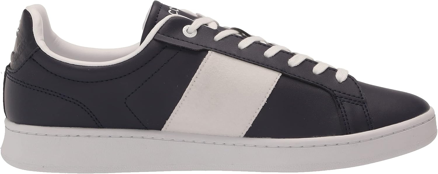 image:imageLacoste Mens Carnaby SneakersNavy BlueWhite