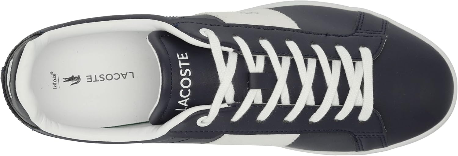 image:imageLacoste Mens Carnaby SneakersNavy BlueWhite