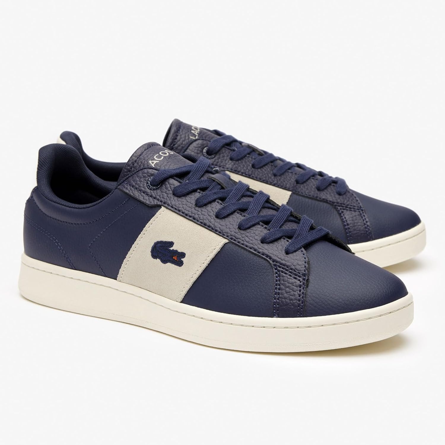 image:imageLacoste Mens Carnaby SneakersNvy Off White