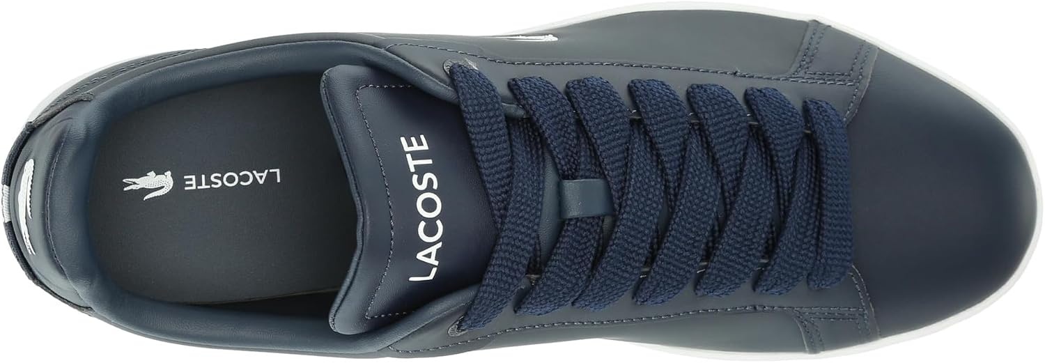 image:imageLacoste Mens Carnaby SneakersNvyWht