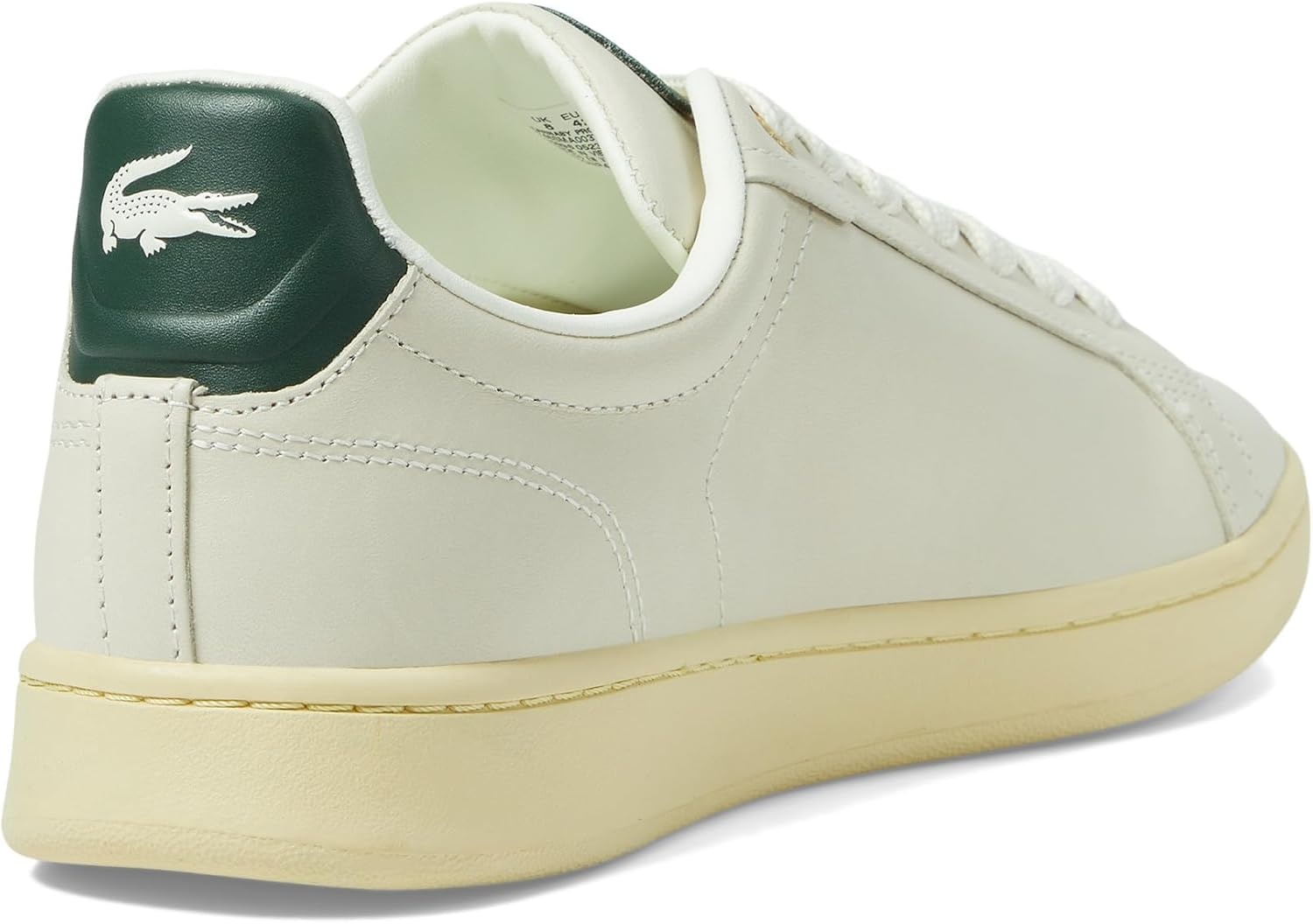 image:imageLacoste Mens Carnaby SneakersOff WhtGrn