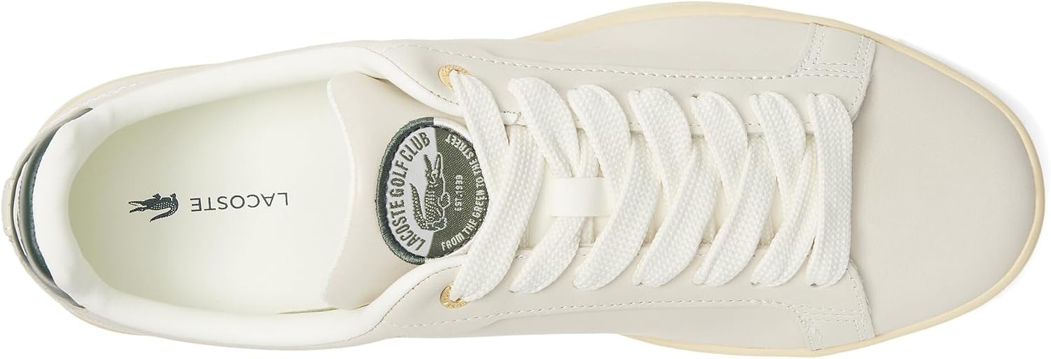 image:imageLacoste Mens Carnaby SneakersOff WhtGrn