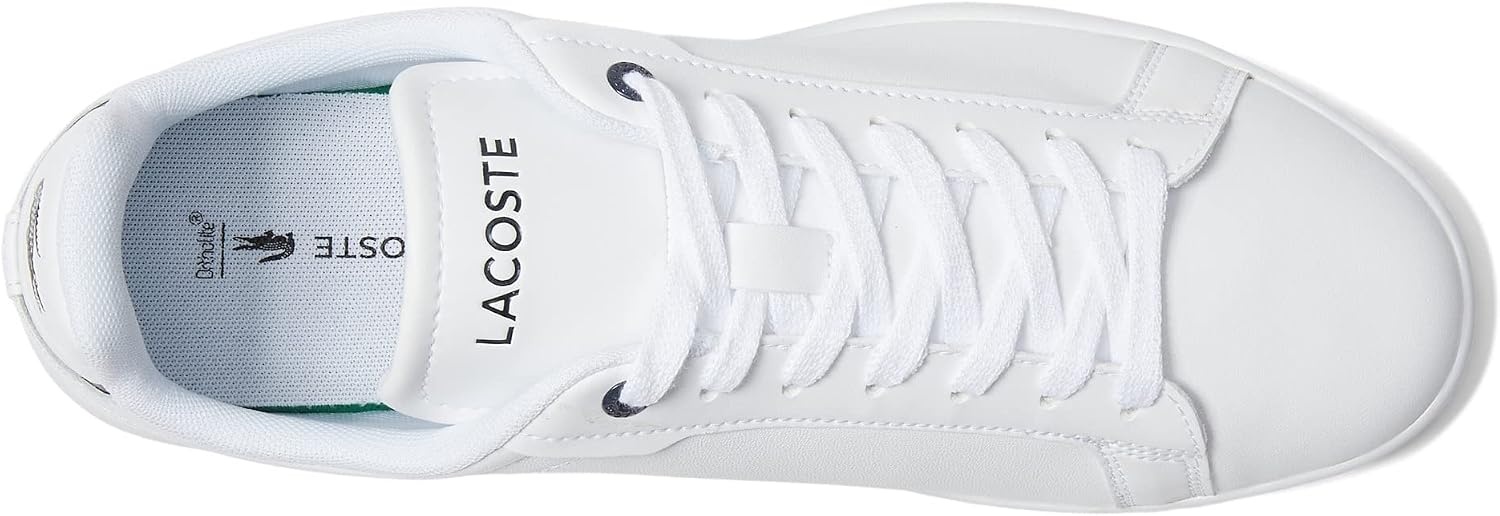 image:imageLacoste Mens Carnaby SneakersWhiteNavy Trim