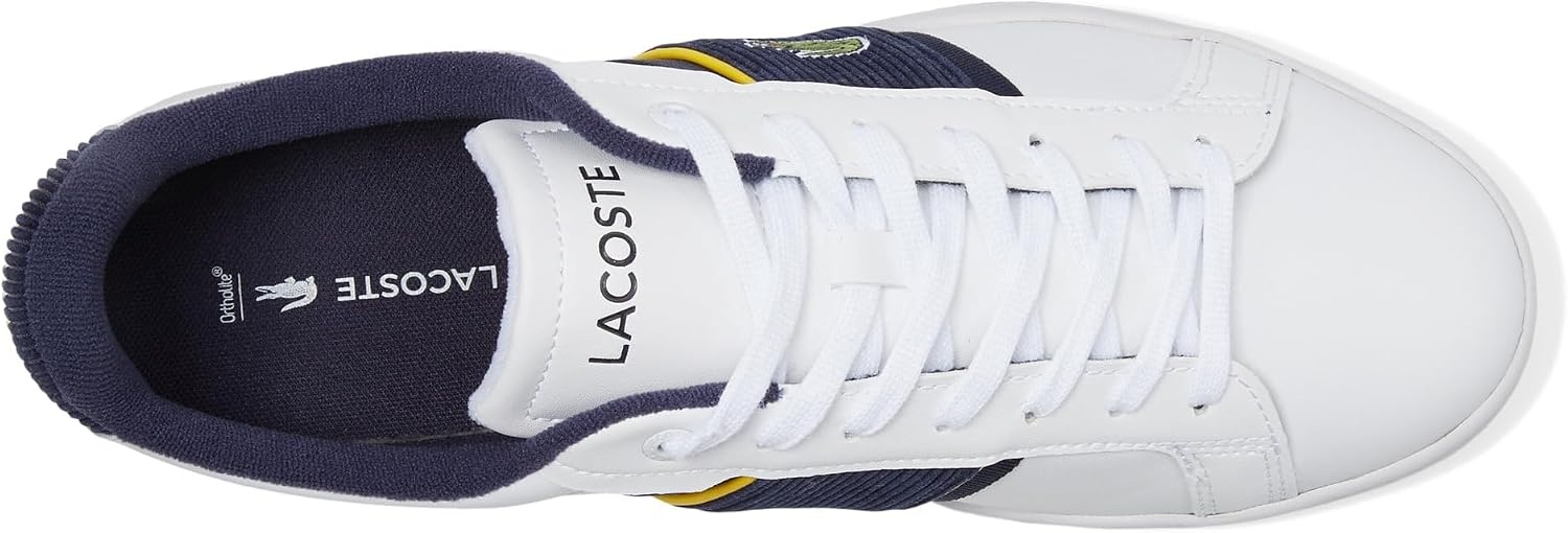 image:imageLacoste Mens Carnaby SneakersWhtNvy