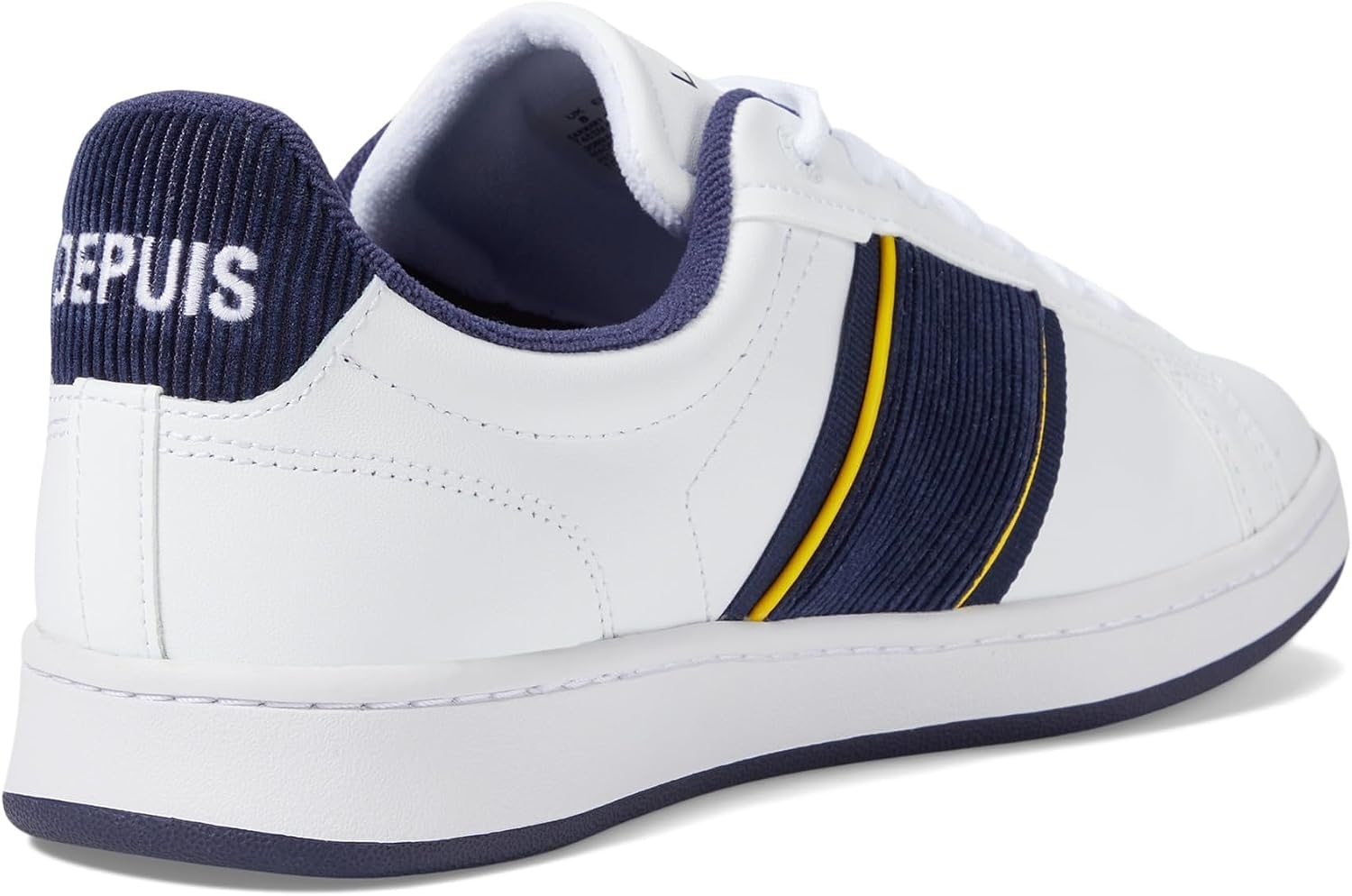 image:imageLacoste Mens Carnaby SneakersWhtNvy
