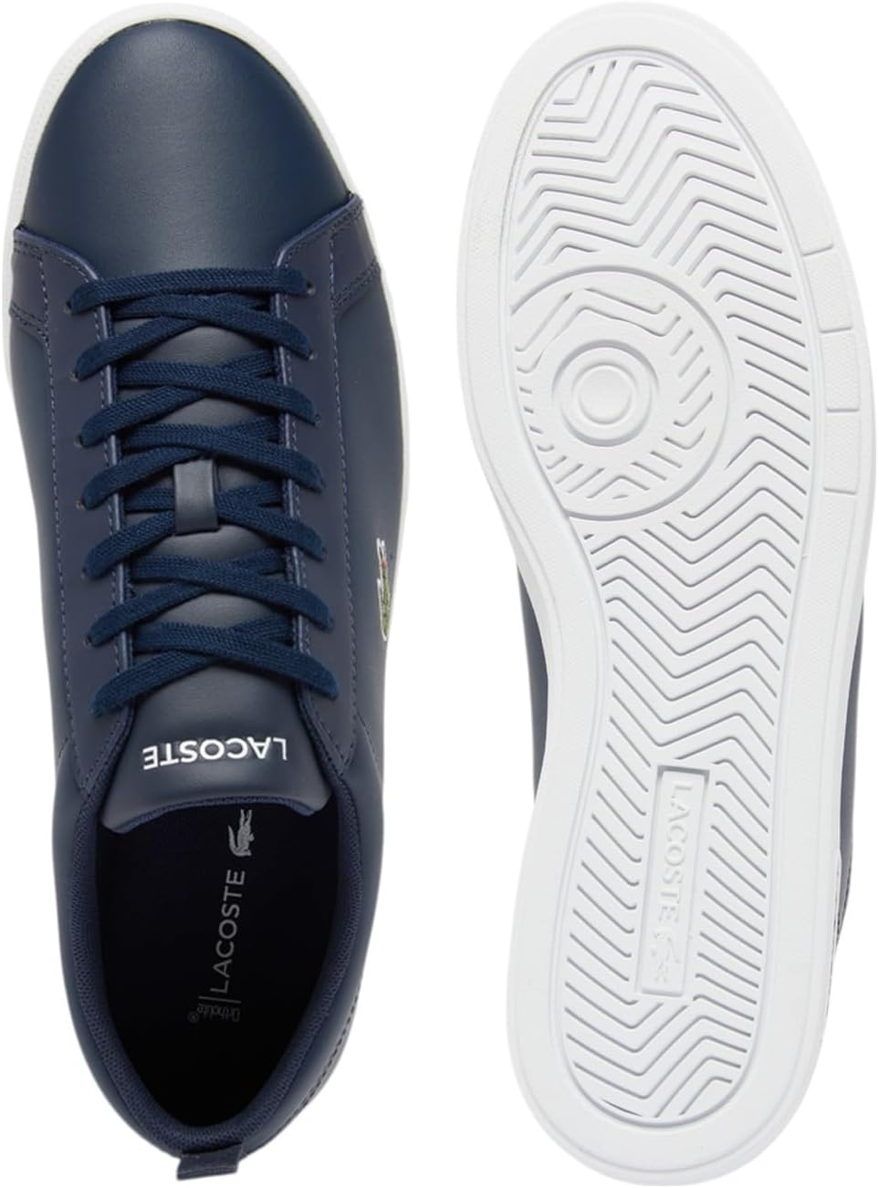 image:imageLacoste Mens Court Base SneakersNavy White