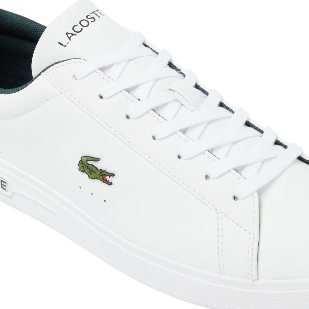 image:imageLacoste Mens Court Base SneakersWhite Dark Green