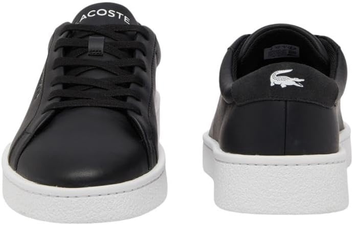 image:imageLacoste Mens Court Derby SneakersBlack White