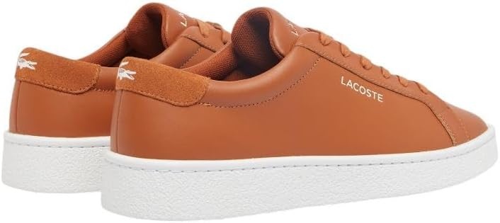 image:imageLacoste Mens Court Derby SneakersBrown White