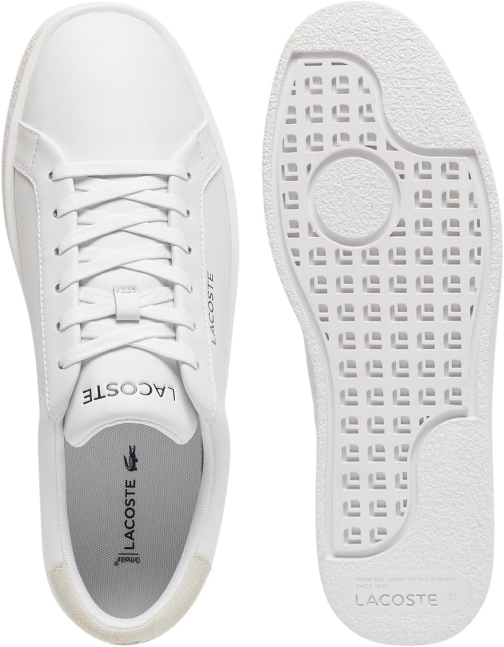 image:imageLacoste Mens Court Derby SneakersWhite