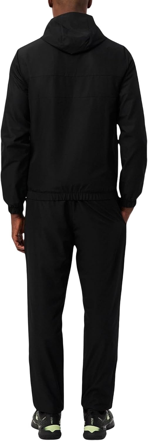 image:imageLacoste Mens Diamond Taffeta TracksuitBlack
