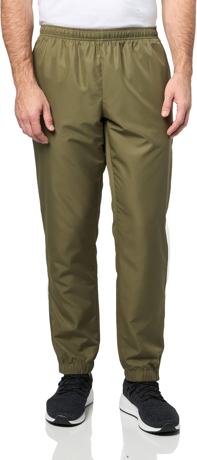 image:imageLacoste Mens Diamond Taffeta TracksuitOliveBlackLapland