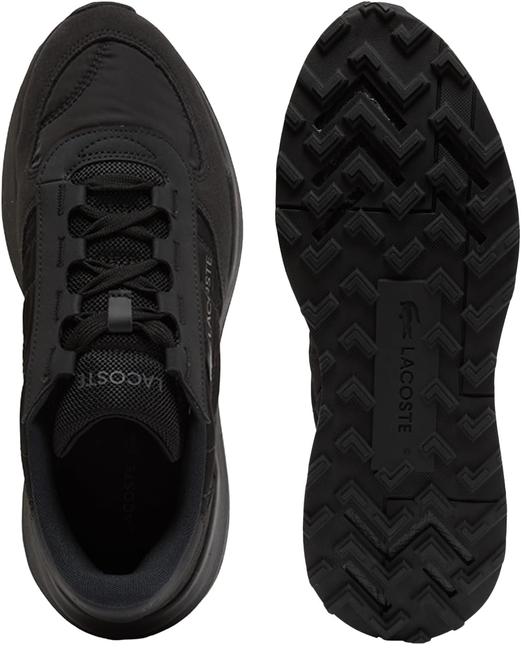 image:imageLacoste Mens Elite Active Evo SneakersBlackBlack