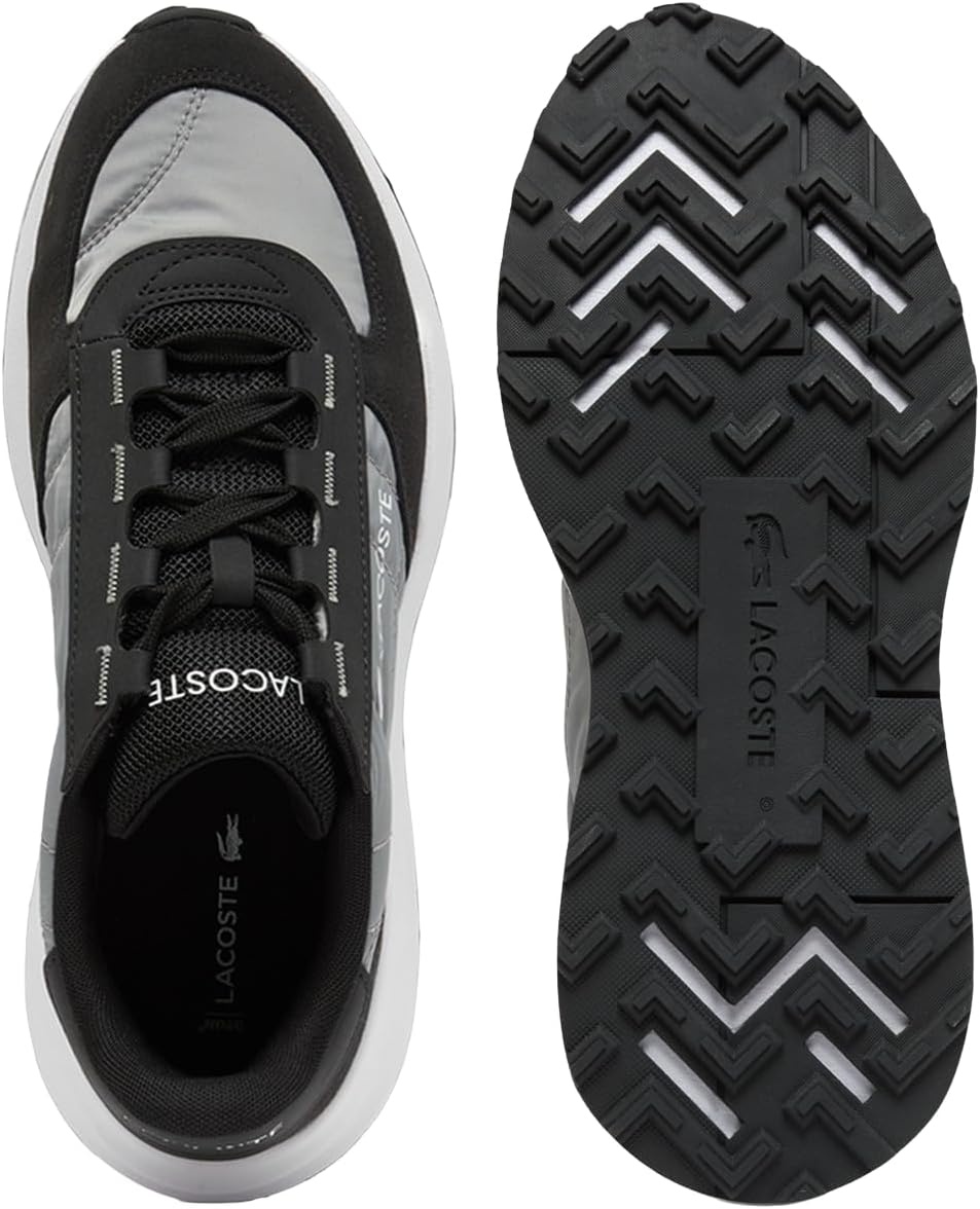 image:imageLacoste Mens Elite Active Evo SneakersBlackWhite