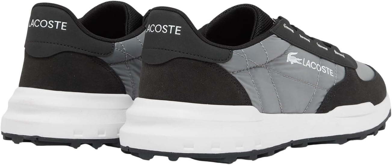 image:imageLacoste Mens Elite Active Evo SneakersBlackWhite