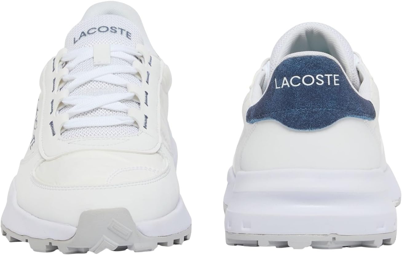 image:imageLacoste Mens Elite Active Evo SneakersWhiteDark Blue