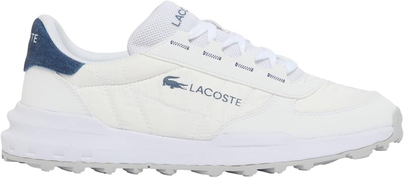 image:imageLacoste Mens Elite Active Evo SneakersWhiteDark Blue