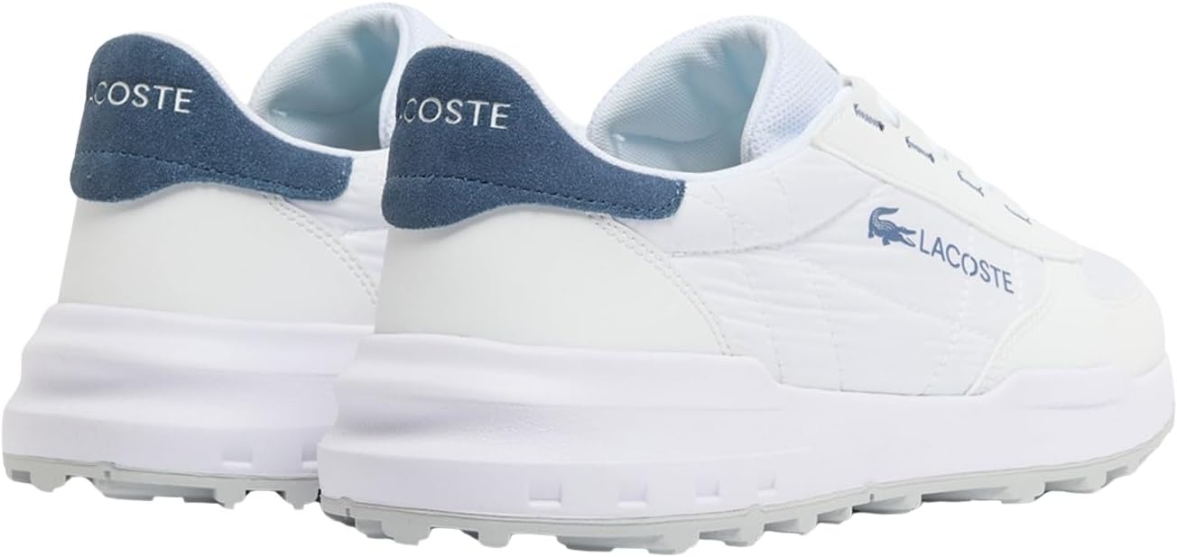 image:imageLacoste Mens Elite Active Evo SneakersWhiteDark Blue