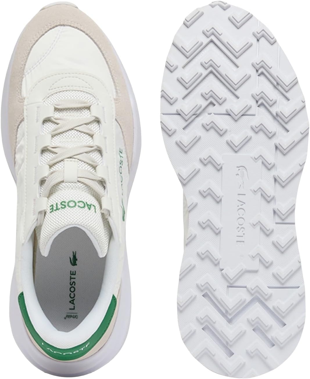 image:imageLacoste Mens Elite Active Evo SneakersWhiteGreen