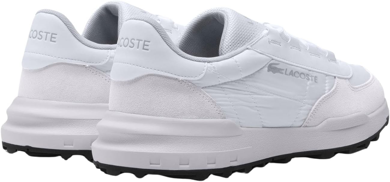 image:imageLacoste Mens Elite Active Evo SneakersWhiteLight Grey