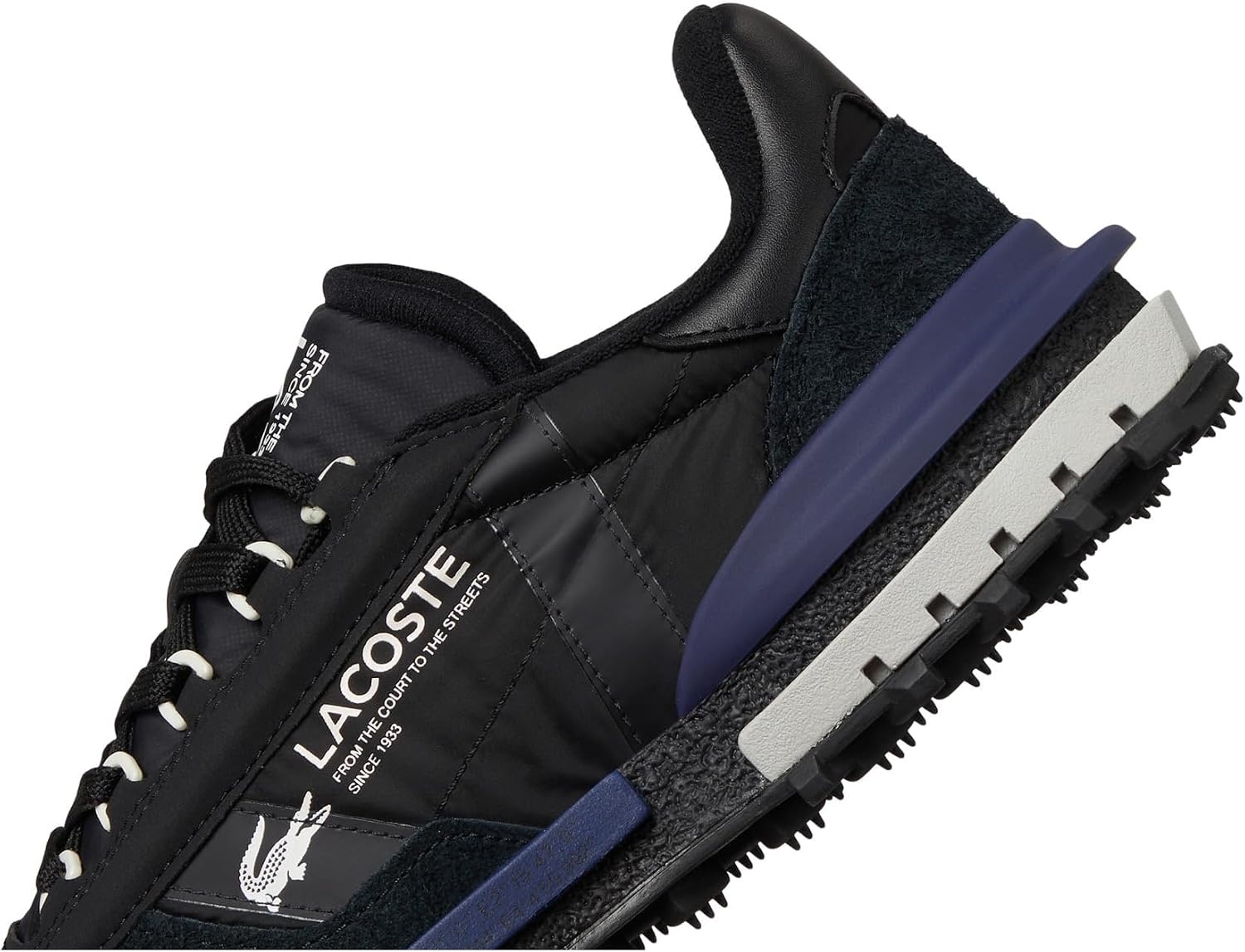 image:imageLacoste Mens Elite Active SneakersBlackNavy