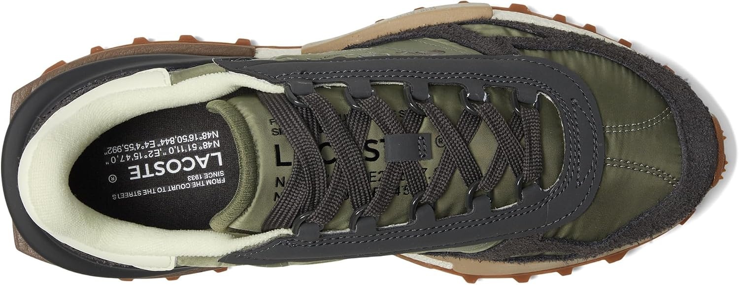 image:imageLacoste Mens Elite Active SneakersKhkDk Grn