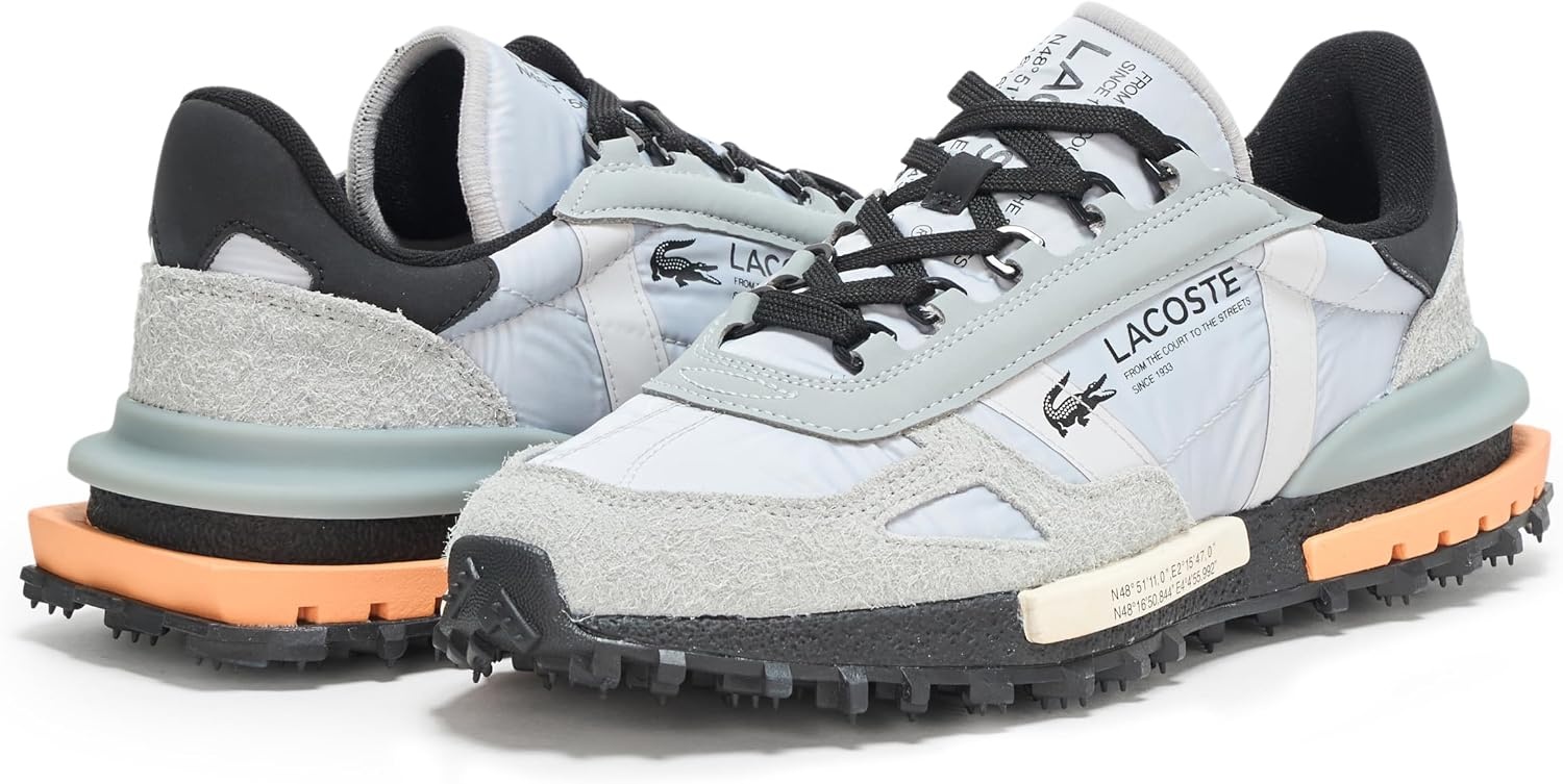 image:imageLacoste Mens Elite Active SneakersLt GryGry