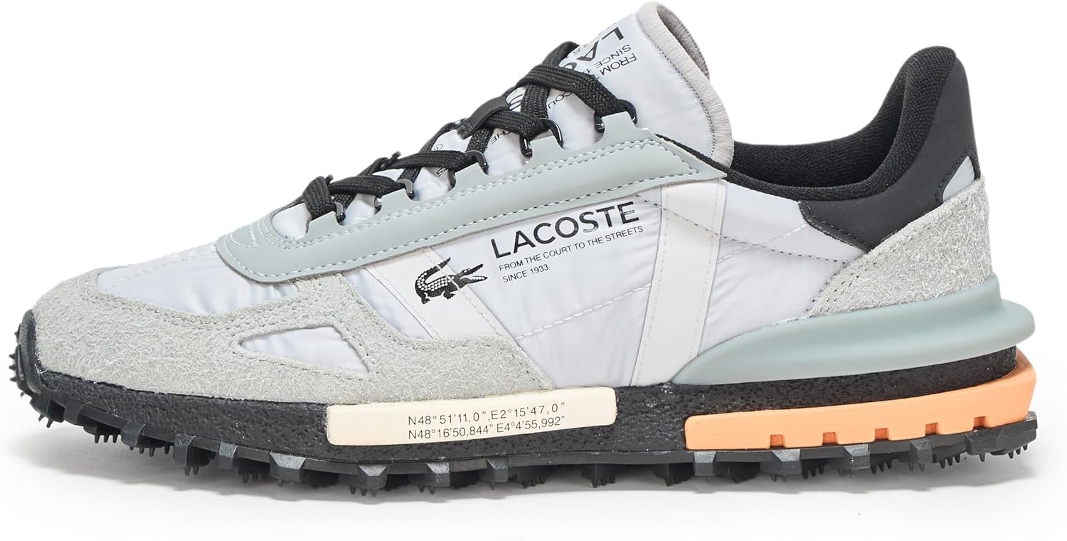 image:imageLacoste Mens Elite Active SneakersLt GryGry