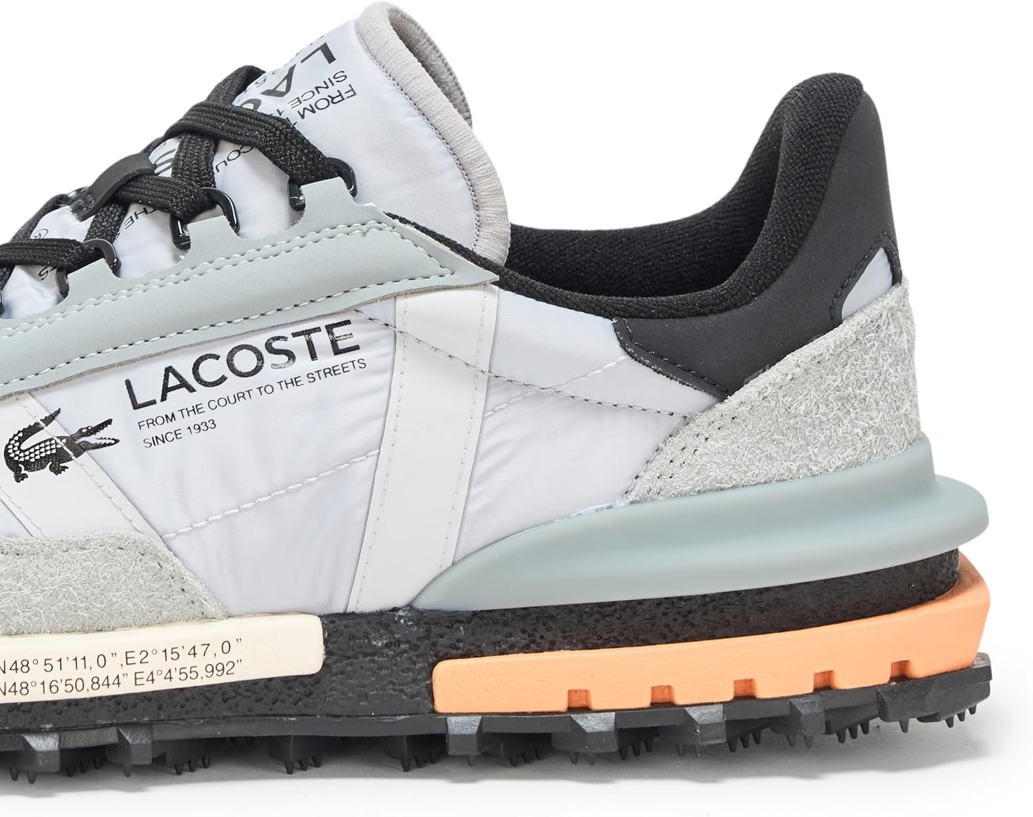 image:imageLacoste Mens Elite Active SneakersLt GryGry