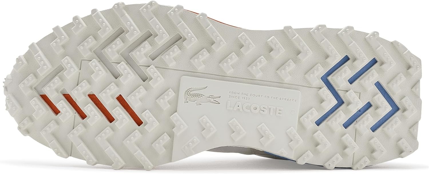 image:imageLacoste Mens Elite Active SneakersWhiteLight Blue