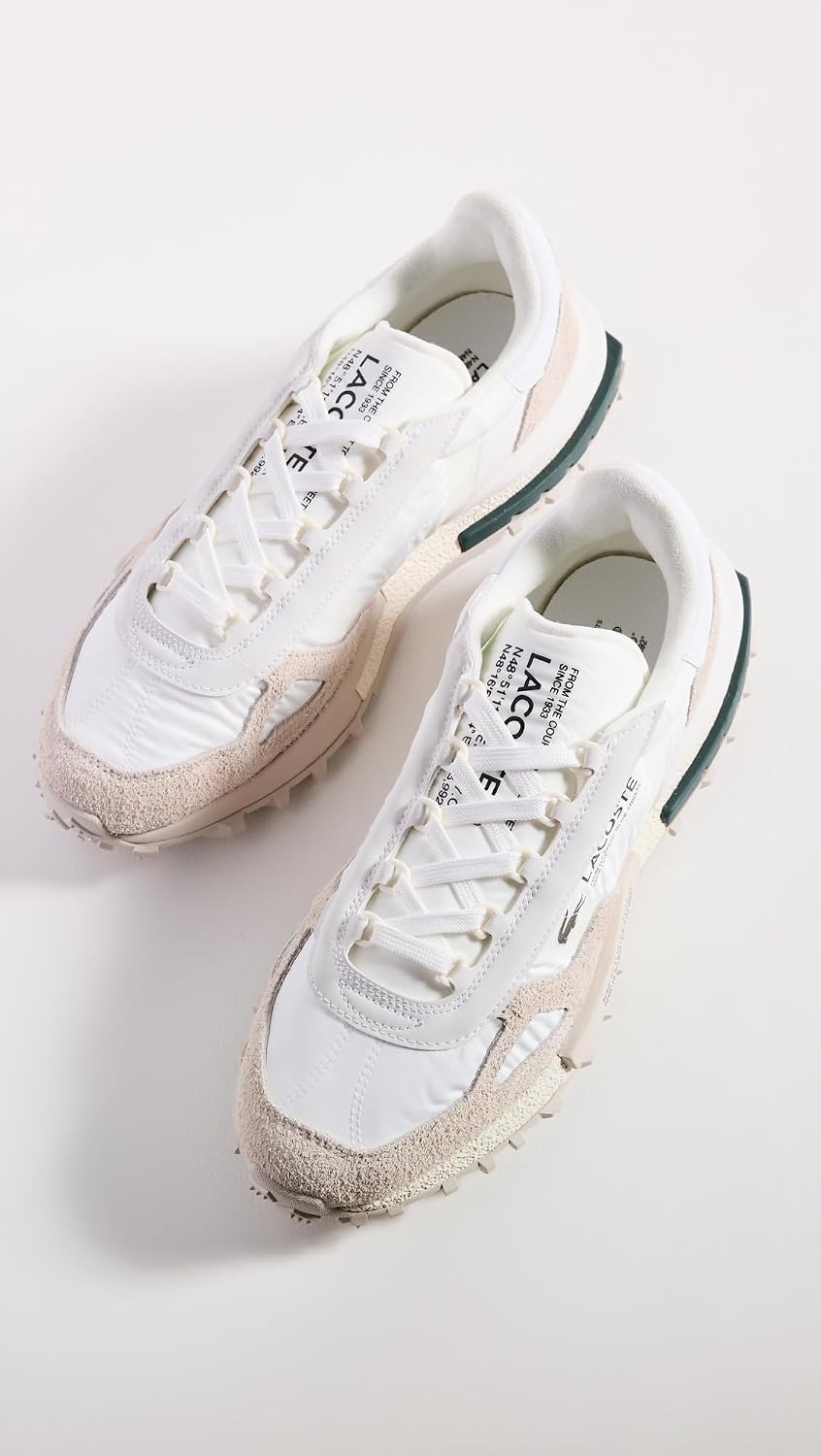 image:imageLacoste Mens Elite Active SneakersWhtDk Grn