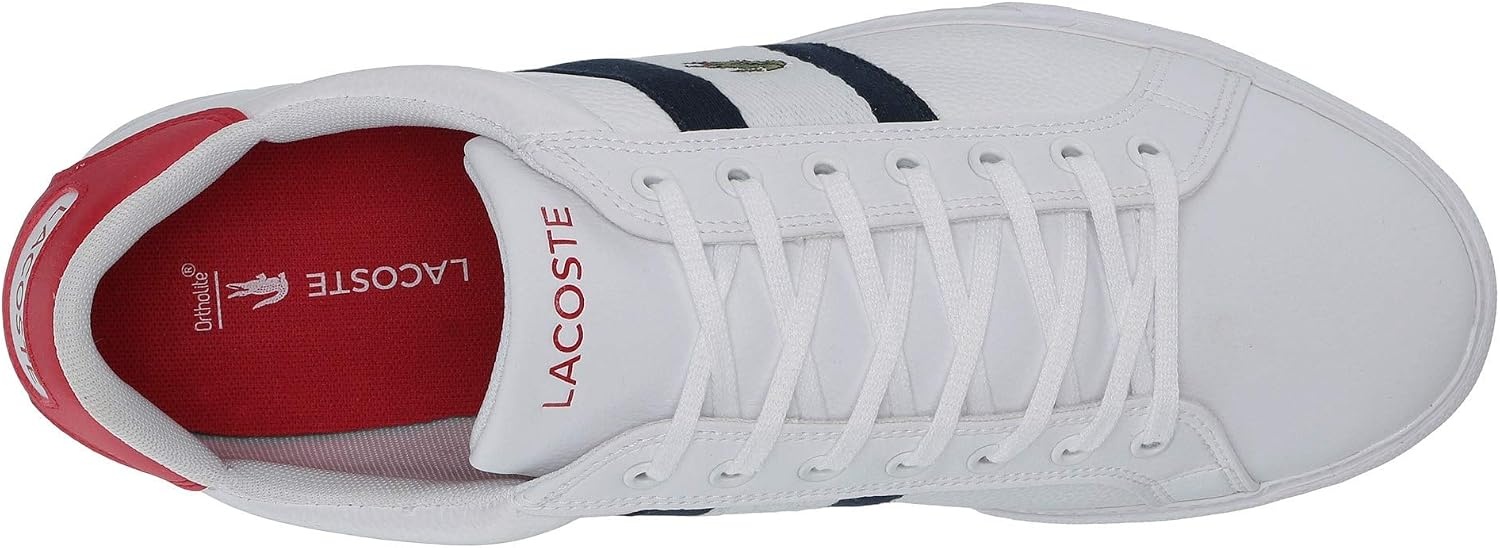 image:imageLacoste Mens Grad Vulc 120 2 PWhite Navy Red