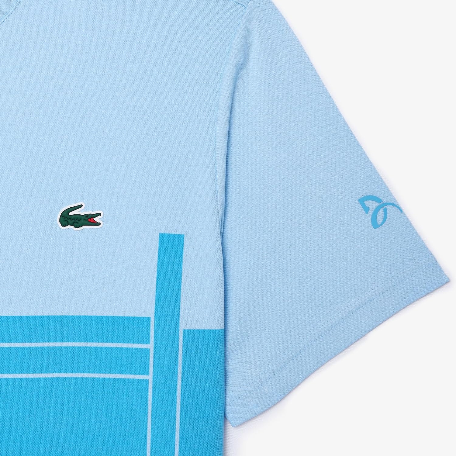 image:imageLacoste Mens Lacoste Tennis x Novak Djokovic TshirtClassic BlueArgentine Blue