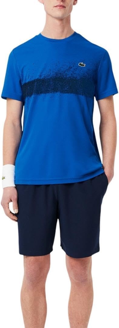 image:imageLacoste Mens Lacoste Tennis x Novak Djokovic TshirtGipsy BlueNavy Blue