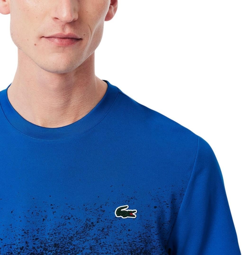 image:imageLacoste Mens Lacoste Tennis x Novak Djokovic TshirtGipsy BlueNavy Blue