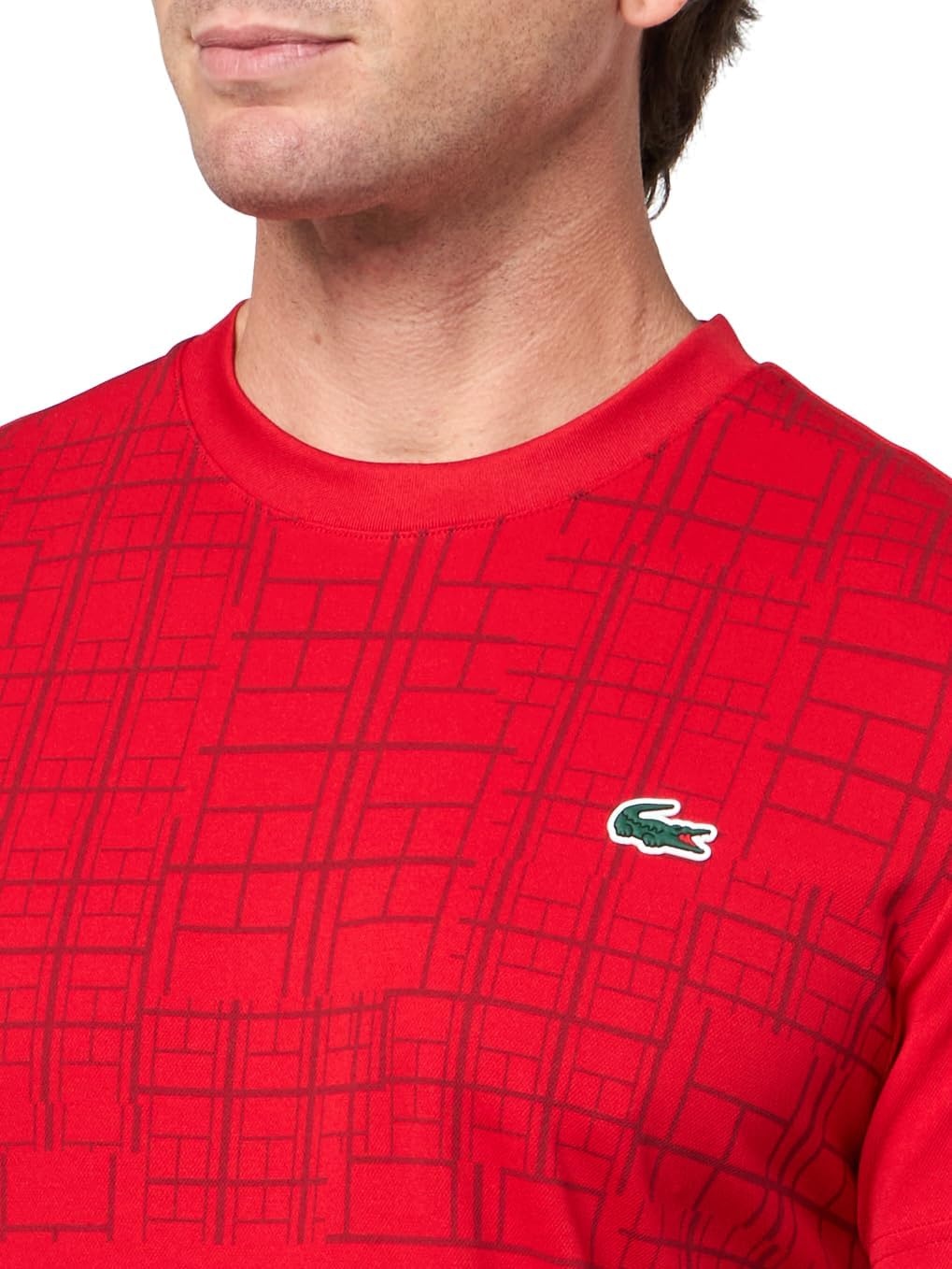 image:imageLacoste Mens Lacoste Tennis x Novak Djokovic TshirtRed