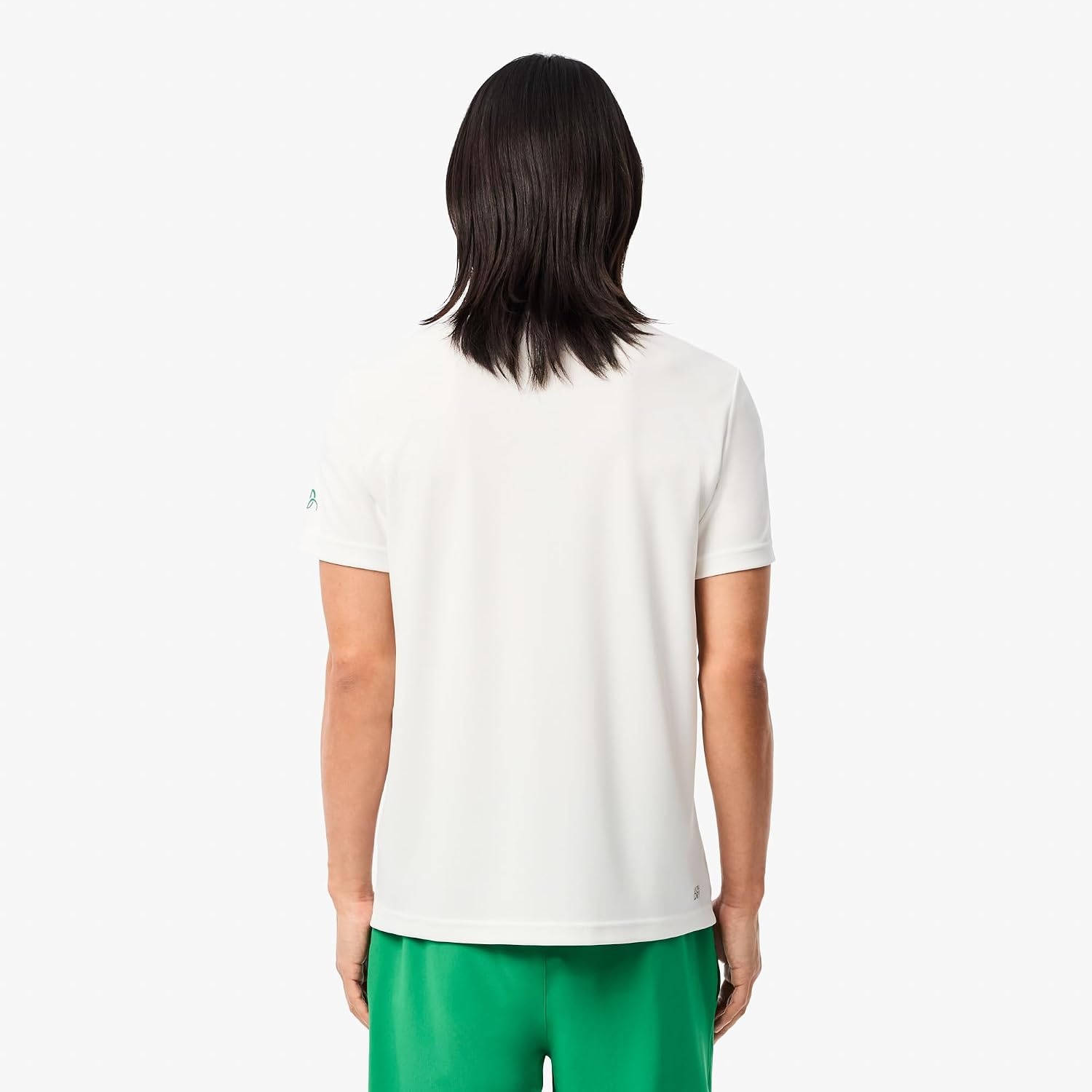 image:imageLacoste Mens Lacoste Tennis x Novak Djokovic TshirtWhiteFluorine Green