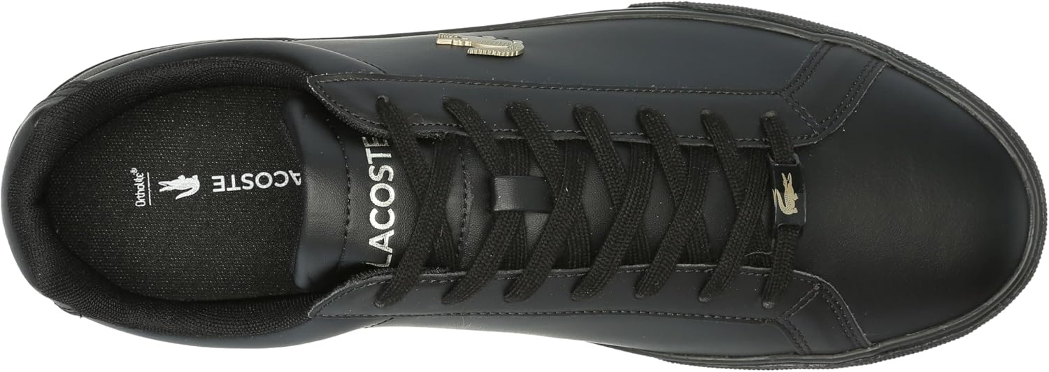 image:imageLacoste Mens Lerond Tri1 Cma ShoeBlackBlack
