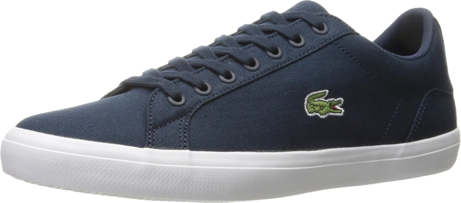 image:imageLacoste Mens Lerond Tri1 Cma ShoeNavy Blue Canvas