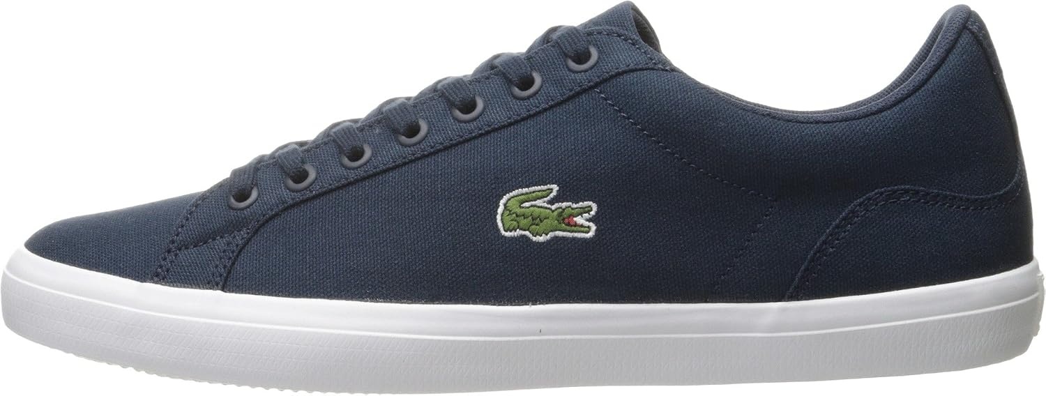 image:imageLacoste Mens Lerond Tri1 Cma ShoeNavy Blue Canvas